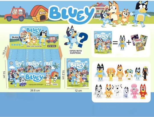 Миниатюрна Играчка Bluey за 3+ Години (Различни Дизайни)