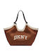 Paula Fabric Fur Women's Tote Bag Suede Coffee Bean