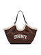 Paula Fabric Women's Tote Bag Brown