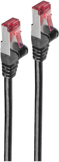 Shiverpeaks S/FTP Cat.6a (Gigabit) Ethernet Network Cable 0.5m Black