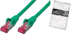 Shiverpeaks S/FTP Cat.6a Ethernet Cable 30m Green