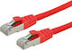 Value S/FTP Cat.6 (Gigabit) Καλώδιο Δικτύου Ethernet 3m Κόκκινο