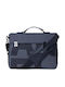 16” Ea Logo Δερμάτινη Γυναικεία Satchel Τσάντα Γκρι
