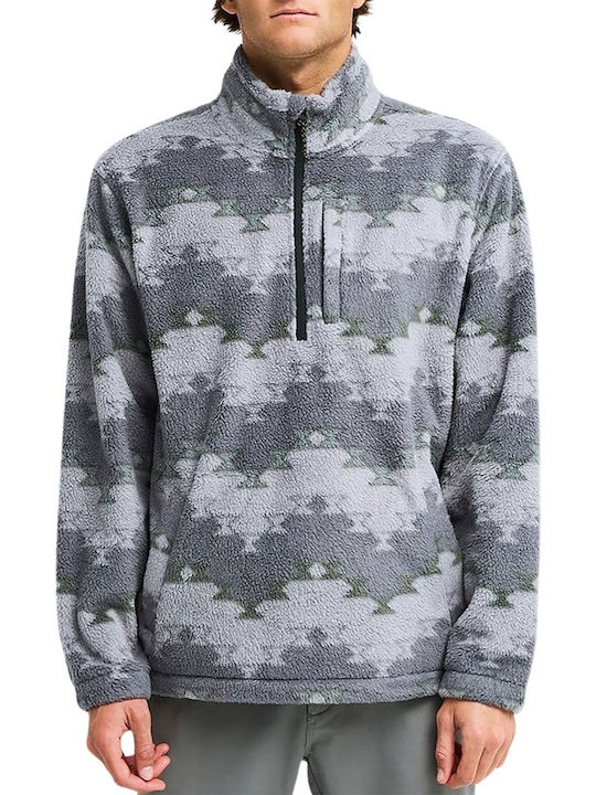 Billabong Boundary Mock Neck Top Pewter