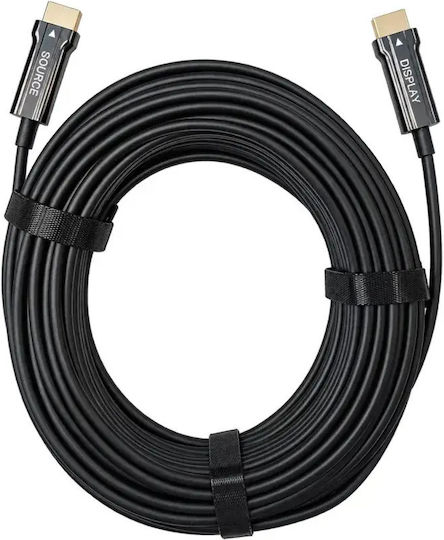 Prolink Premium HDMI 2.1 Кабел HDMI мъжки конектор - HDMI мъжки конектор 30 м Черен