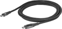 Club3D Плетен кабел USB-C мъжки – USB-C 240W Черен 3 m CAC-2508 Club3D Плетен кабел USB-C мъжки – USB-C 240W Черен 3 m CAC-2508