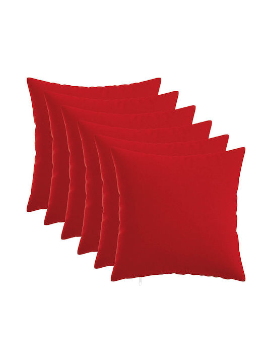 vidaXL Sofa-Kissen Heerlen Rot 40x40 cm