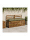 vidaXL Vianen Garden Bench Cushion Olive Green 30x120 cm