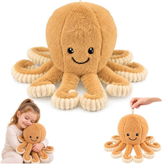 Lean Toys Плюшена играчка Октопод 50 см