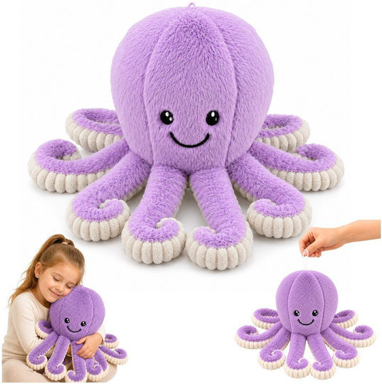 Lean Toys Plüschtier Plush Octopus 50 cm