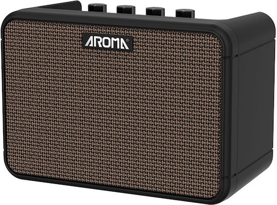Aroma Ag10n Compact Black Усилвател с Акумулаторна Батерия и Bluetooth