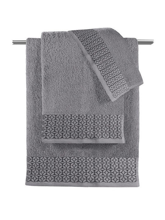 Guy Laroche Monica 3-Piece Bath Towel Set Black