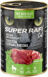 Rafi Fitmin Nasses Katzenfutter mit Huhn 400g Rafi Fitmin Nasses Katzenfutter mit Huhn 400g