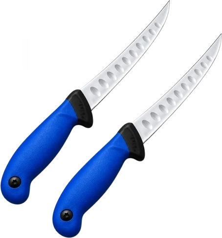 Cuțite de Filetat din Oțel Inoxidabil 29 cm 2 bucăți