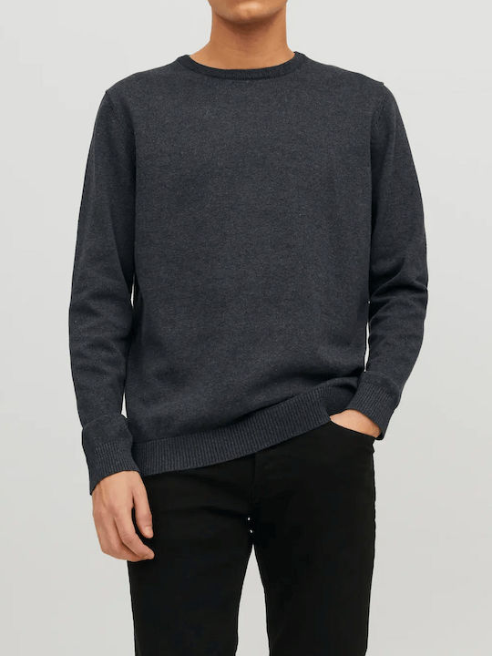 Jack & Jones Sweatshirt Dunkelgrau Meliert