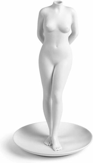 Seletti White Porcelain Decorative Vase
