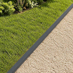 vidaXL Metal Garden Edging in Grey 10 pcs
