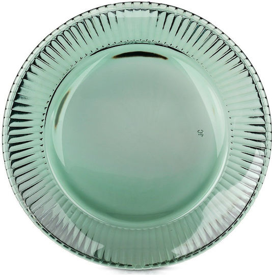 Luminarc Green Glass Dessert Plate 20.5cm