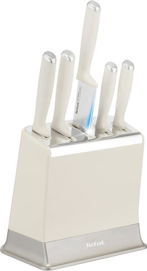 Tefal 5-Piece Stainless Steel General Use Knives