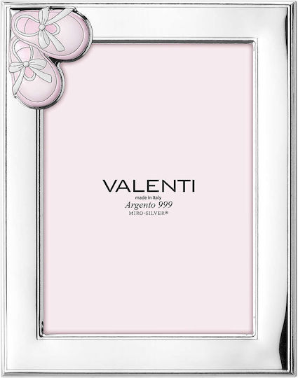 Valenti Silver Pink Children's Photo Frame