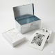 Exhumation Set Double Zinc-Plated Unlined Bone Box Bag Sheet