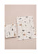 Comfort Single Cotton Sheet Set White 270x165cm 2 Pieces