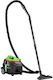 IPC Portotecnica MP 1/12 Aspirator Umed-Uscat 650W cu Recipient din Plastic de 12 l Negru