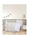 Kocoon Baby Duvet Cover Set with Pillowcase White 110x145cm
