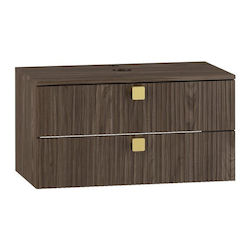 Epipla1.gr Dulap de Baie 80x46x42cm Nuc