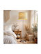 Oxygen Yellow Lemon Floor Lamp with E27 Bulb Socket Yellow