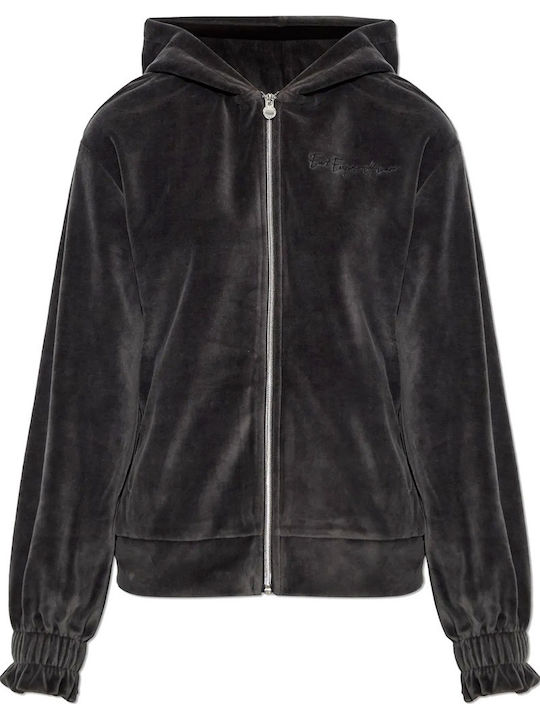 Damen-Sweatjacke Asphalt