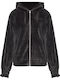 Damen-Sweatjacke Asphalt