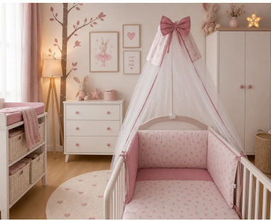 Baby Star Комплект за бебешка люлка Многоцветен 3 Части