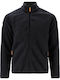 Herren-Fleecejacke Schwarz