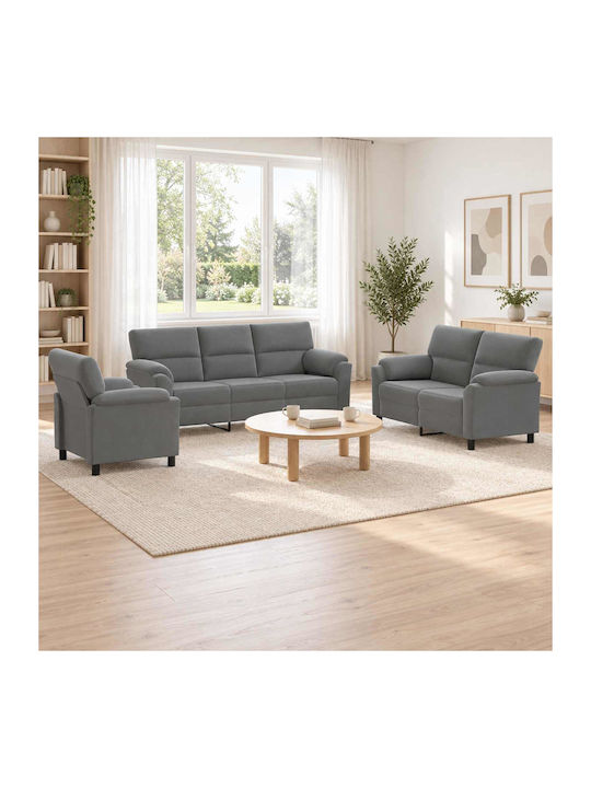 Wohnzimmermöbel-Set 3-Sitzer & 2-Sitzer & Sessel