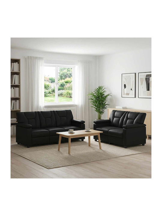 Wohnzimmermöbel-Set 2-Sitzer & Sessel