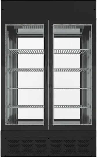 Domi Kühl- und Gefriervitrine 142x73x200cm