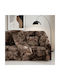 Beauty Home Decorative Pillow Case 8680 in Brown Fur 42x42cm