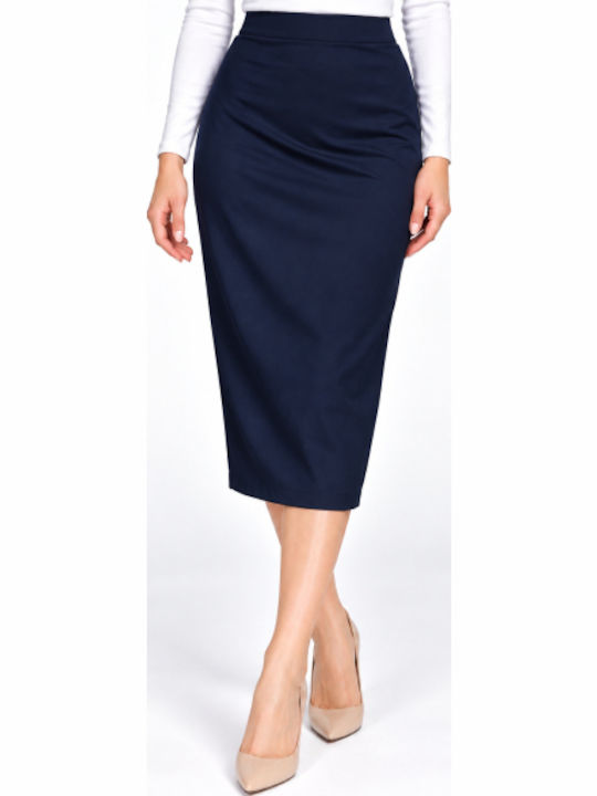 Midi Skirt Blue WB-17780-27SK-BLUE