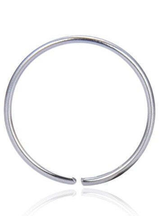Asimi Body Piercing Steel Nose Hoop Earring 8mm