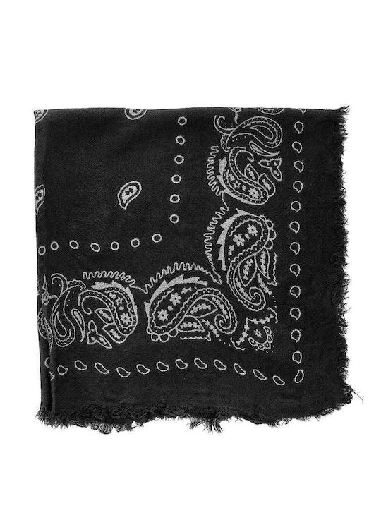 Celestino Damen Paisley-Schal Schwarz