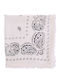 Celestino Damen Paisley-Schal Beige