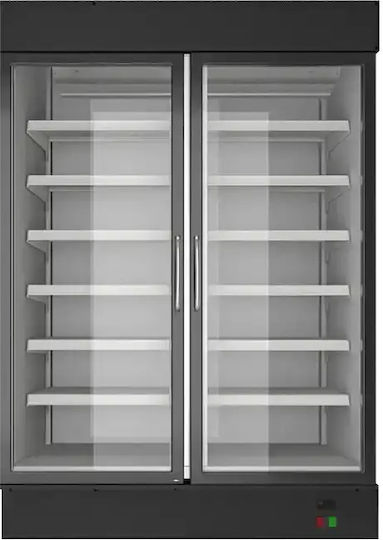 Domi Commercial Freezer with Doors W142 x D77 x H220 cm LIVAS 220