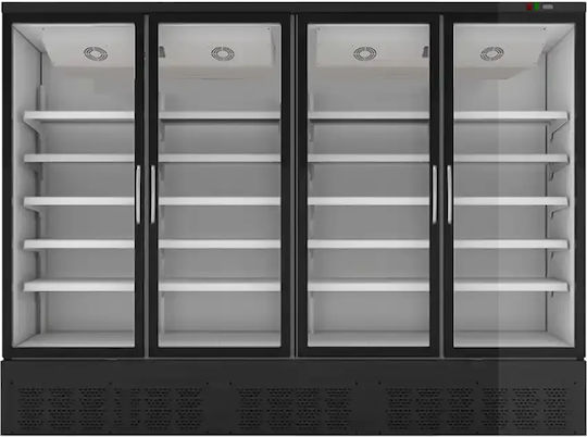 Domi Gewerblicher Gefrierschrank mit Türen B290 × T77 × H205 cm LIVAS 205