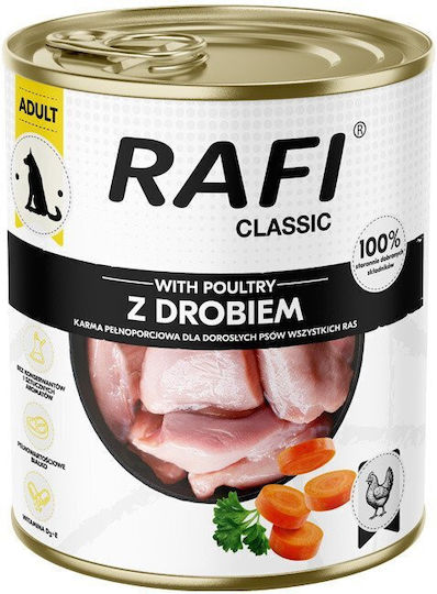Rafi Classic Wet Течна храна за кучета с Птици 800 г