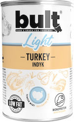 Bult Light Complete Wet Dog Food in a Can, Diet with Turkey 400 g