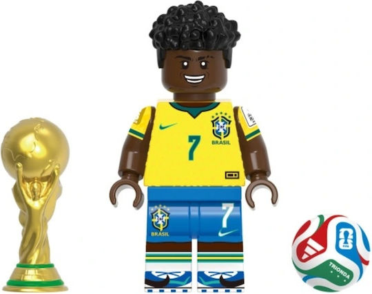 Kopf-Toy Vinicius Junior Бразилия Основа 4,5 см
