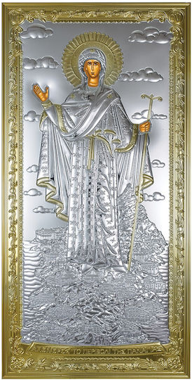 Slevori Garden of the Virgin Mary 14.5x5.5 5.5x14.5 cm Brown Silver 278697 1 pc