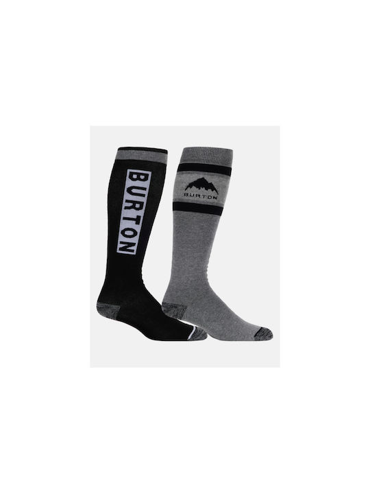 Burton Weekend Șosete de Schi și Snowboard pentru Bărbați Negre 2 Perechi