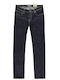 Men’s Regular Straight Fit Dark Blue Jeans